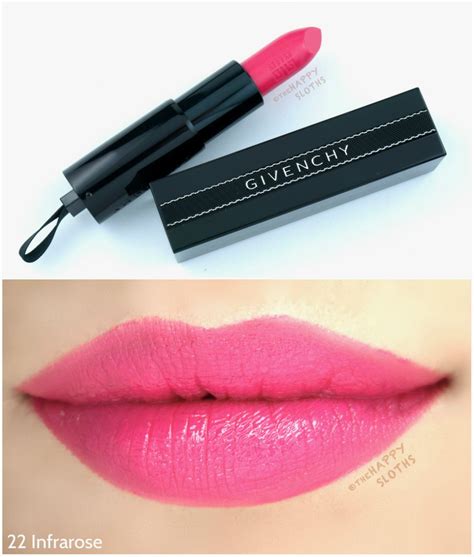 givenchy rouge interdit shine lipstick swatch|givenchy rouge interdit temptation lipstick.